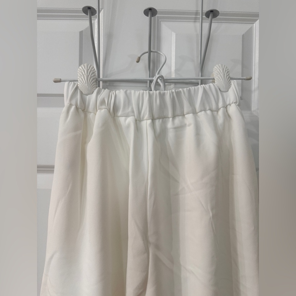 Lulus White Wide Leg Pants XS – High Waist Dressy Trousers NWT - Picture 7 of 11